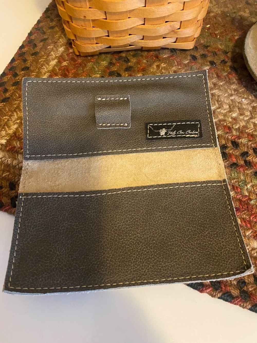 Holy Cow Couture check book cover - Picture 3 of 3